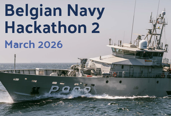 The Belgian Navy Hackathon is an Open Innovation event. It brings together Navy personnel and civilian professionals, representing the entire Belgian maritime ecosystem.